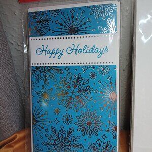 New ((18) Hallmark "Happy Holidays" Money/Gift Cards